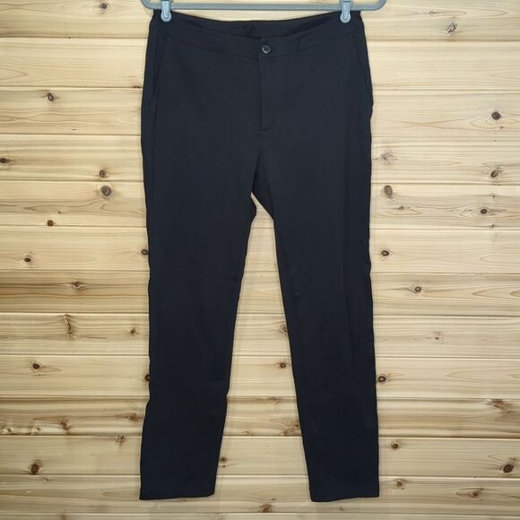 American Giant Pants Womens 8 Black Skinny Leg - Picture 1 of 10